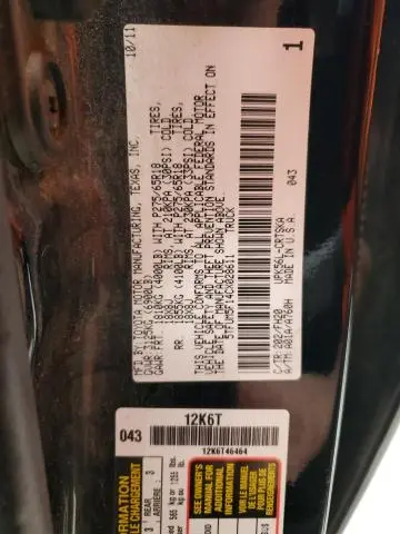 2012 TOYOTA TUNDRA DOUBLE CAB SR5  