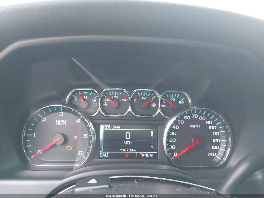 2015 CHEVROLET SILVERADO 1500 1LT