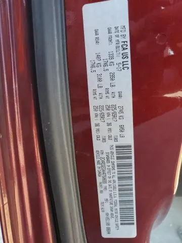 2017 DODGE GRAND CARAVAN GT  