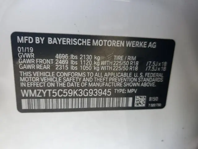 2019 MINI COOPER S COUNTRYMAN ALL4  