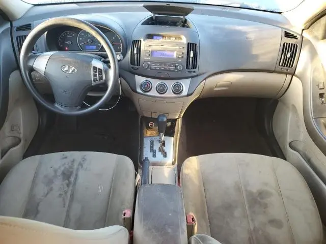 2010 HYUNDAI ELANTRA BLUE  