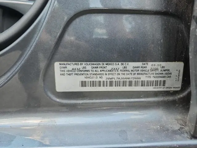 2010 VOLKSWAGEN JETTA TDI