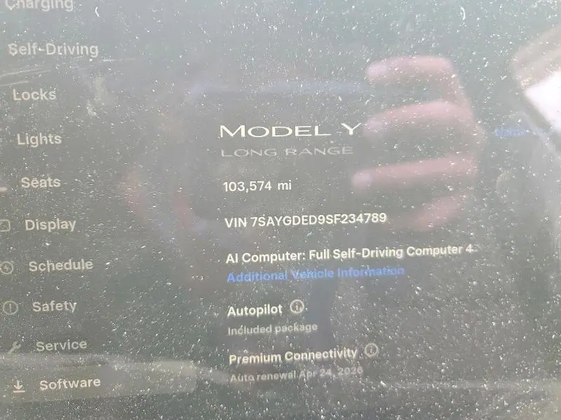 2025 TESLA MODEL Y   