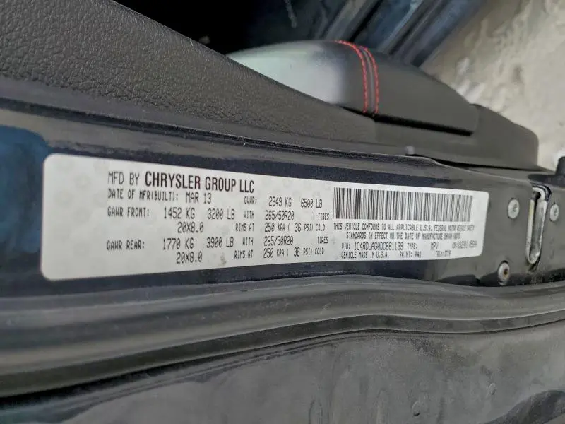 2013 DODGE DURANGO SXT  