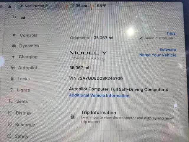 2025 TESLA MODEL Y   