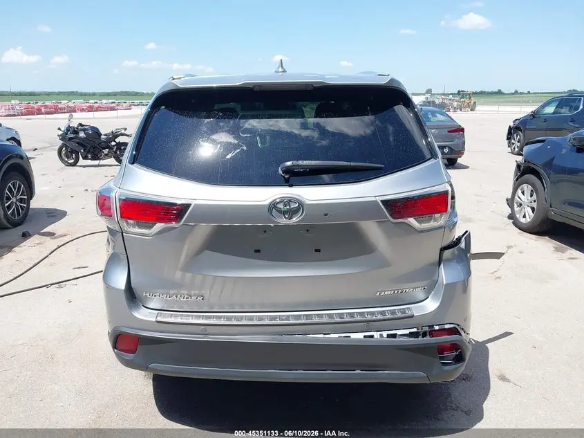2016 TOYOTA HIGHLANDER LIMITED V6