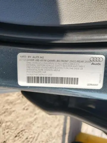 2013 AUDI A6 PREMIUM  