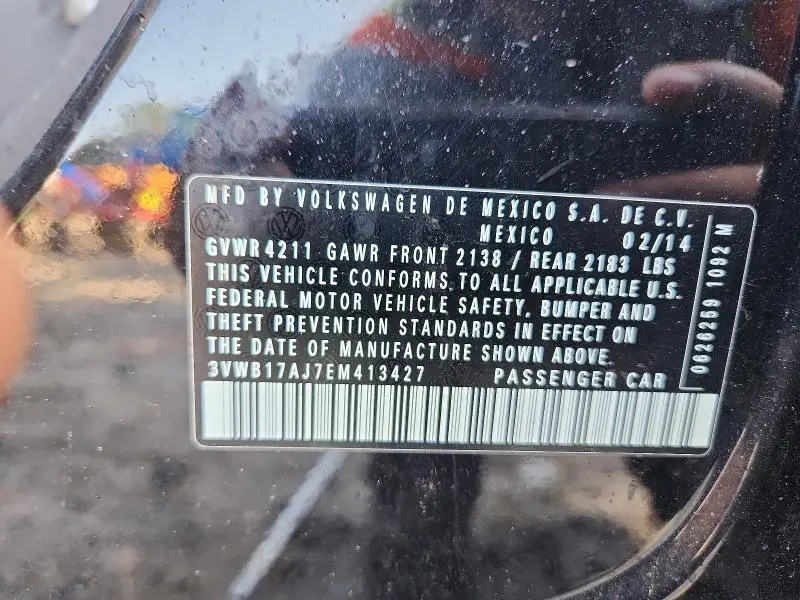 2014 VOLKSWAGEN JETTA SE  