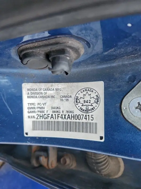 2010 HONDA CIVIC DX-G  