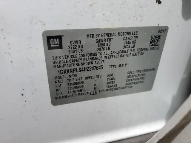 2017 GMC ACADIA DENALI  