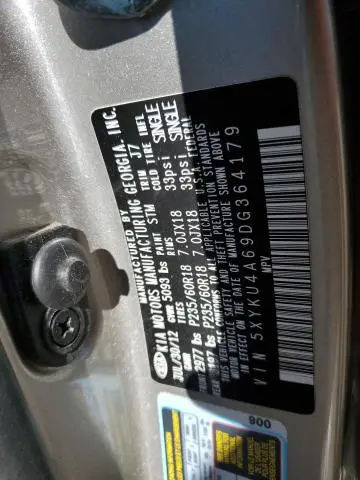 2013 KIA SORENTO EX