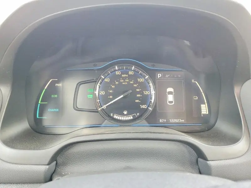 2017 HYUNDAI IONIQ BLUE  