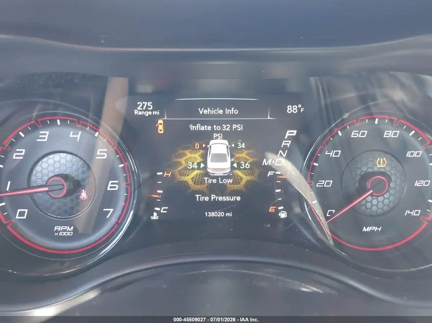 2017 DODGE CHARGER SXT RWD