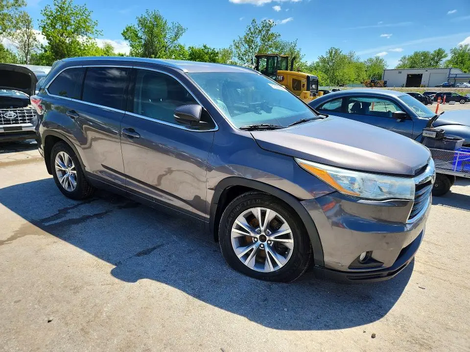 2015 TOYOTA HIGHLANDER XLE  
