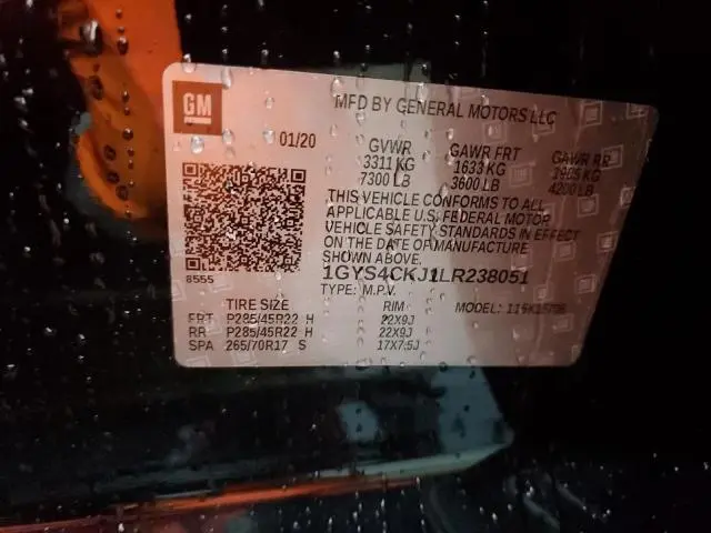 2020 CADILLAC ESCALADE PREMIUM LUXURY  