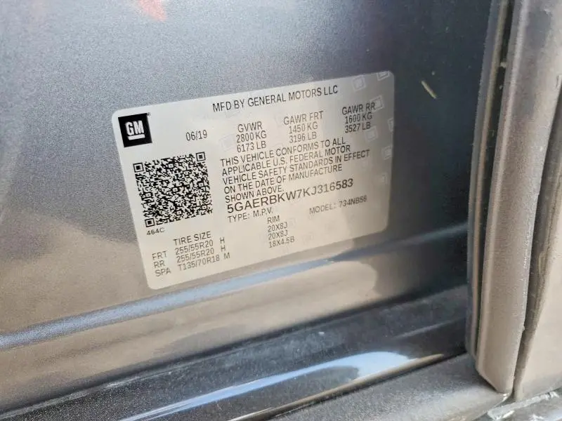 2019 BUICK ENCLAVE ESSENCE  