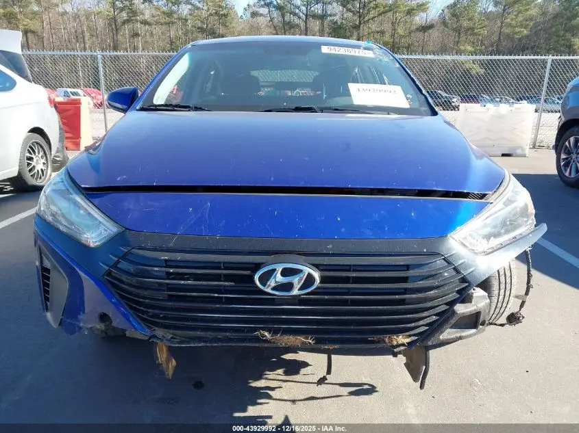 2019 HYUNDAI IONIQ HYBRID BLUE
