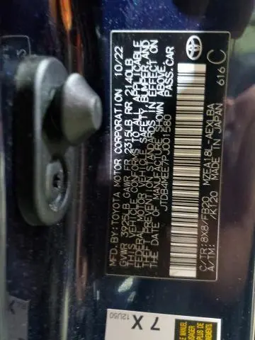 2023 TOYOTA COROLLA LE  