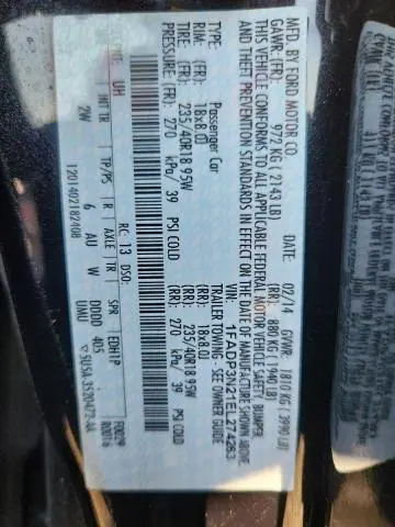 2014 FORD FOCUS TITANIUM  