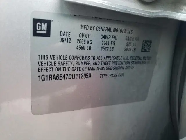2013 CHEVROLET VOLT   