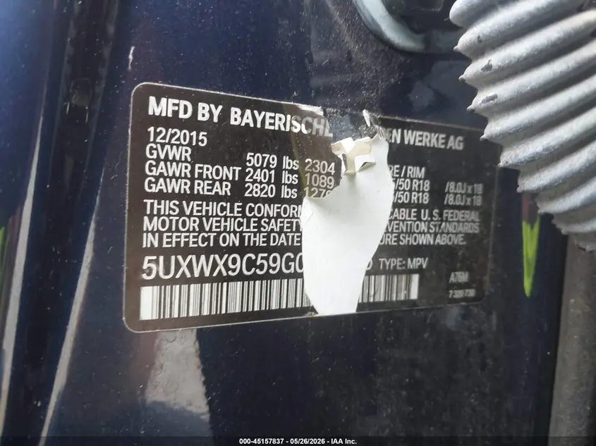 2016 BMW X3 XDRIVE28I