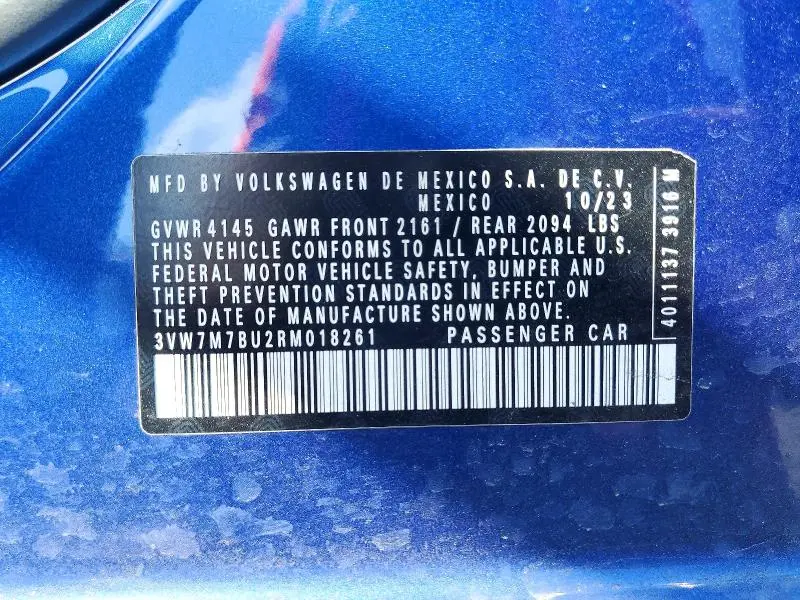 2024 VOLKSWAGEN JETTA SE  