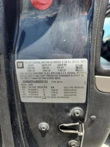 2011 CHEVROLET HHR LT  