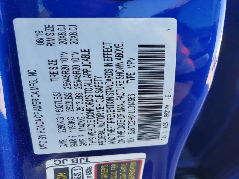 2020 ACURA RDX A-SPEC  