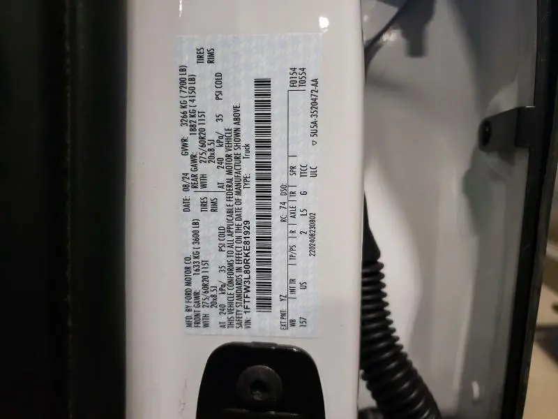 2024 FORD F150 XLT  