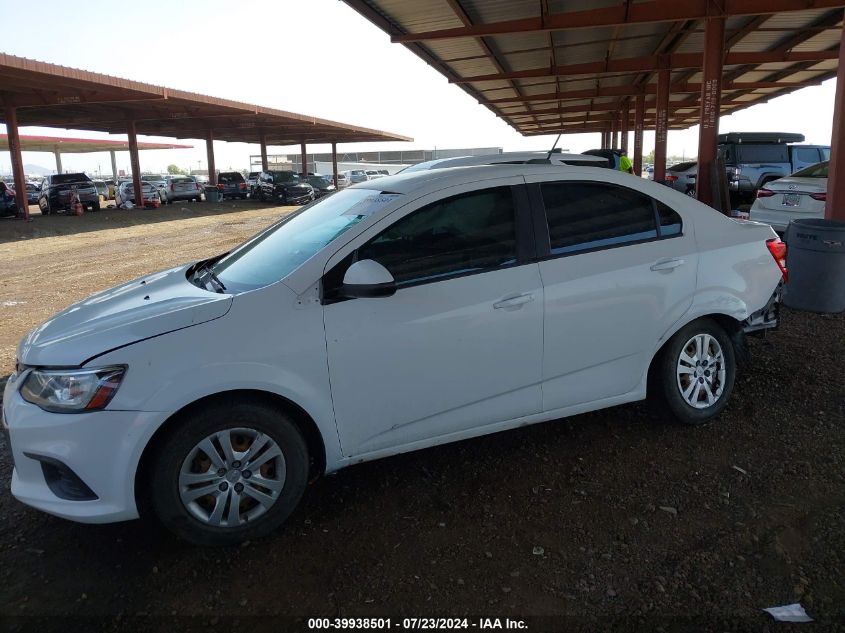 2017 CHEVROLET SONIC LS AUTO