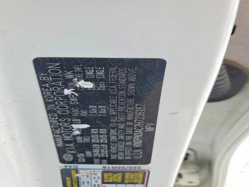 2017 KIA SPORTAGE EX  