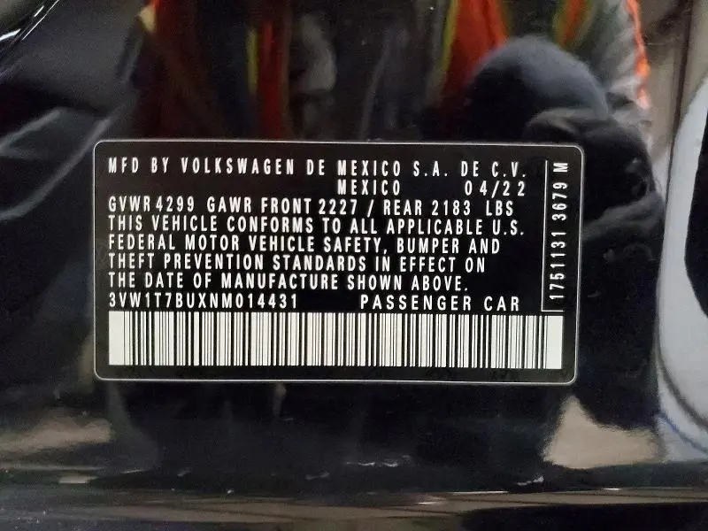 2022 VOLKSWAGEN JETTA GLI AUTOBAHN  