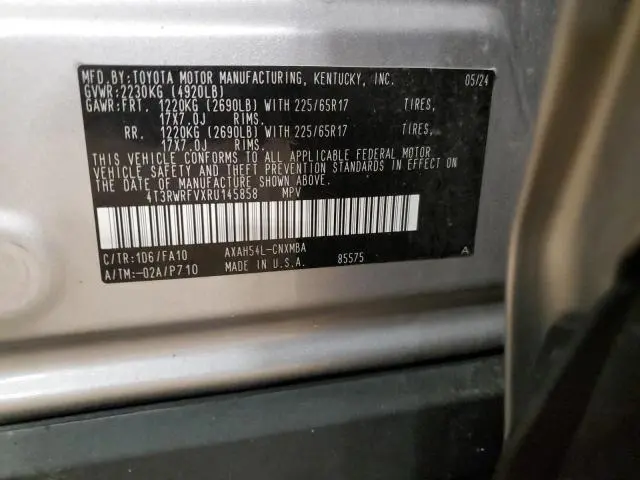2024 TOYOTA RAV4 XLE