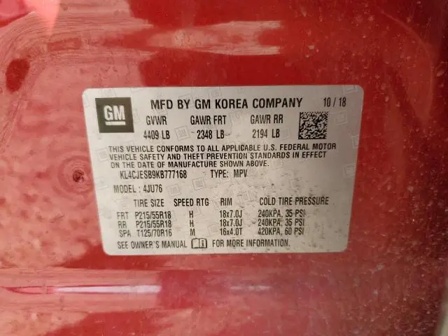 2019 BUICK ENCORE PREFERRED  