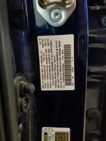 2018 HONDA CR-V EXL  