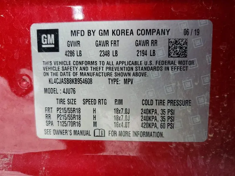 2019 BUICK ENCORE PREFERRED  