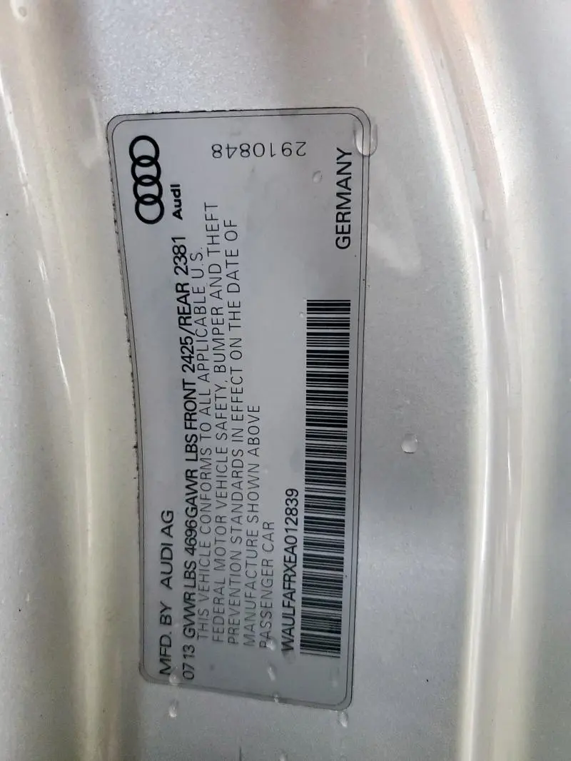 2014 AUDI A5 PREMIUM PLUS  