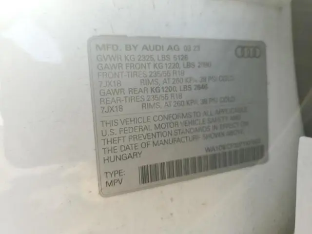 2023 AUDI Q3 PREMIUM S LINE 45  