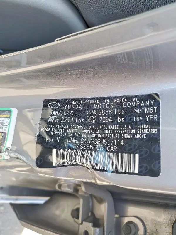 2023 HYUNDAI ELANTRA SEL  