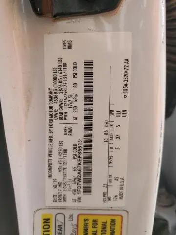 2019 FORD F250 SUPER DUTY  