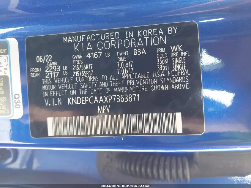 2023 KIA SELTOS LX