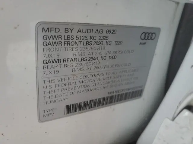 2021 AUDI Q3 PREMIUM PLUS S LINE 45  