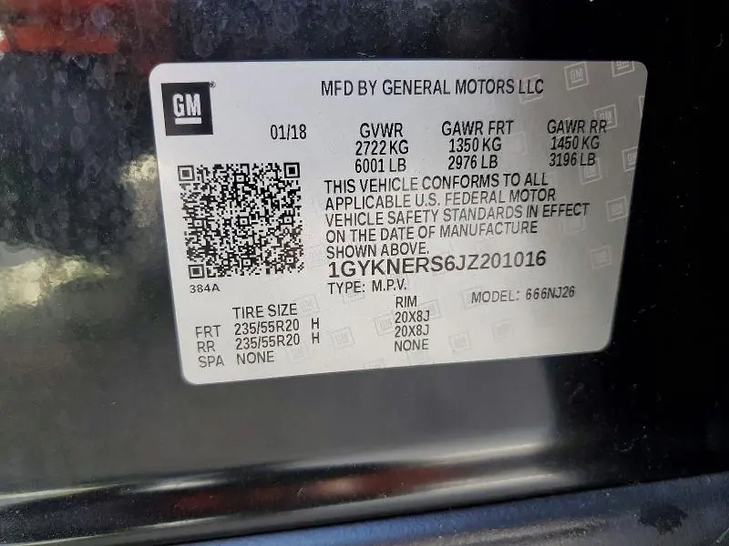 2018 CADILLAC XT5 PREMIUM LUXURY  