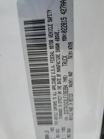 2020 RAM PROMASTER 2500 2500 HIGH  