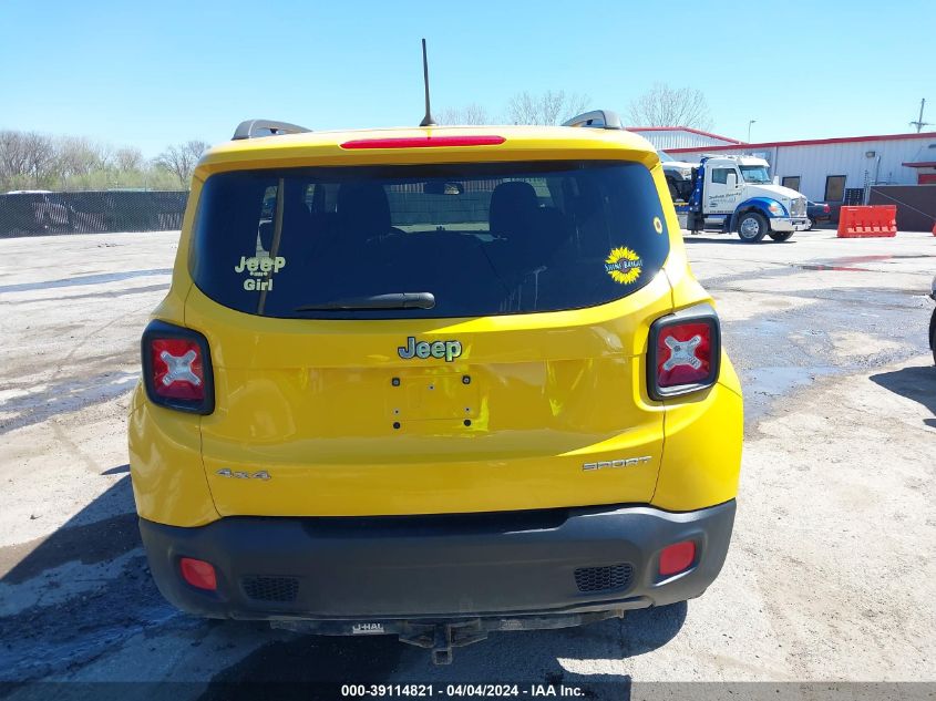 2017 JEEP RENEGADE SPORT 4X4