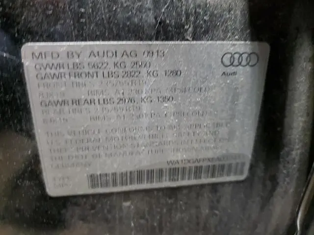 2014 AUDI Q5 PREMIUM PLUS  
