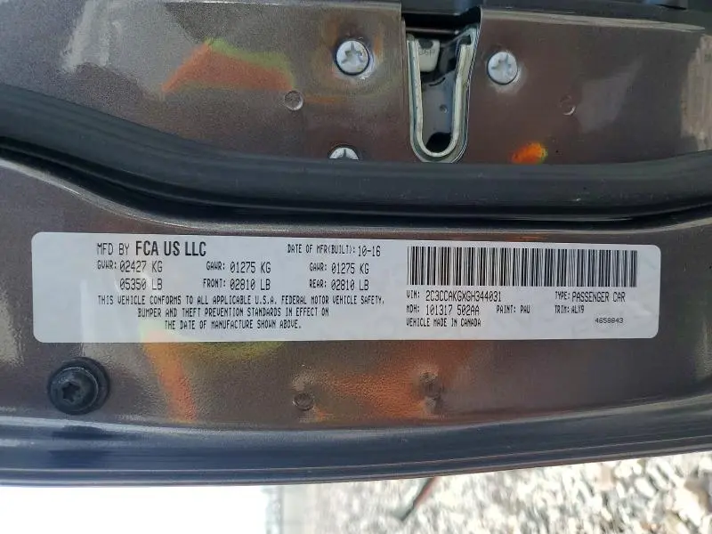 2016 CHRYSLER 300   
