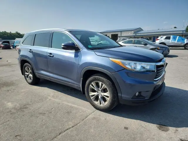 2015 TOYOTA HIGHLANDER XLE  