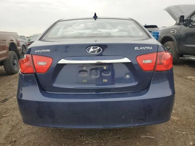 2010 HYUNDAI ELANTRA BLUE