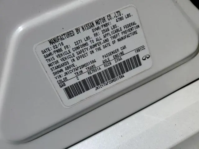 2016 INFINITI Q50 BASE  